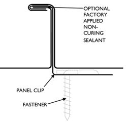 CRDL 15 Roof Panel with Section